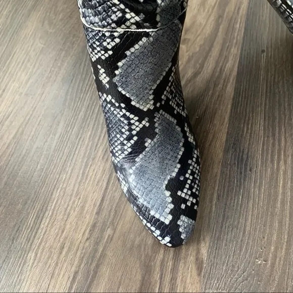 Marc Fisher NWT Zadia2 Animal Print Knee Heeled Boots