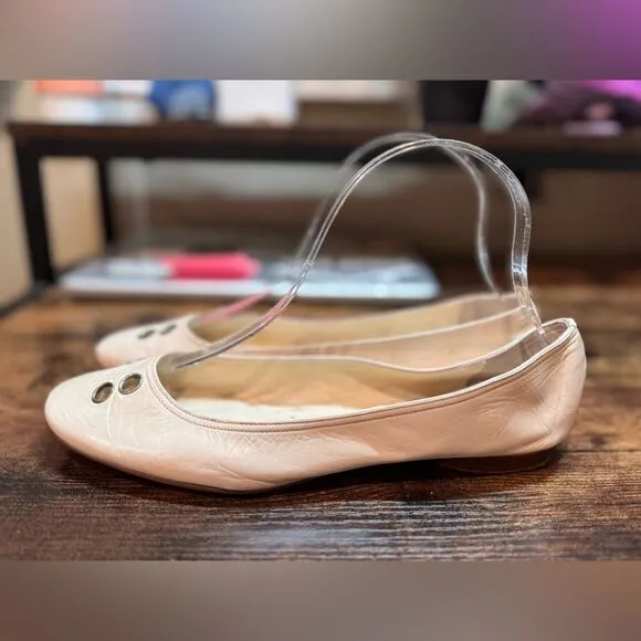 Marc Jacob’s Cream Leather Ballet Flats size 36.5 EU (6.5us)