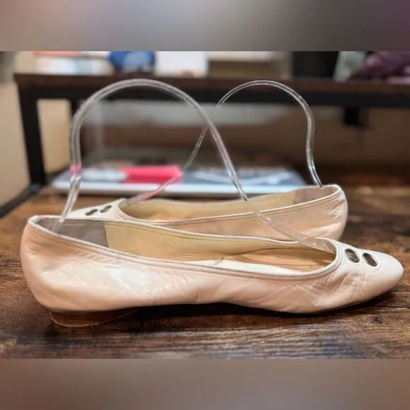Marc Jacob’s Cream Leather Ballet Flats size 36.5 EU (6.5us)