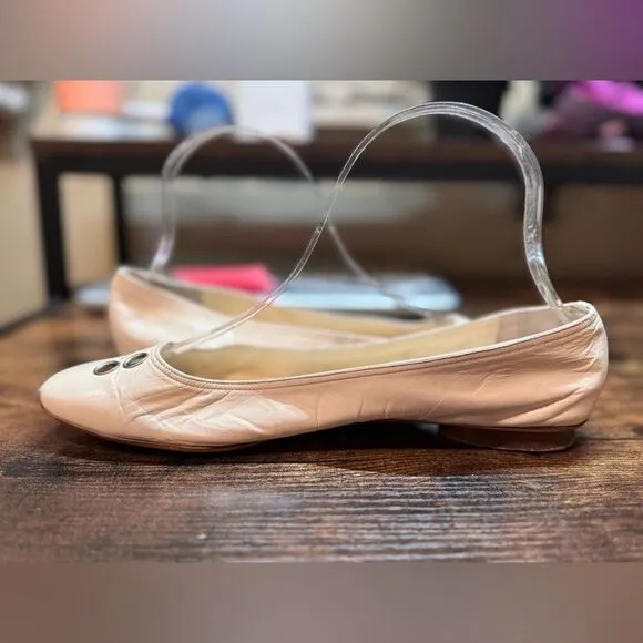 Marc Jacob’s Cream Leather Ballet Flats size 36.5 EU (6.5us)