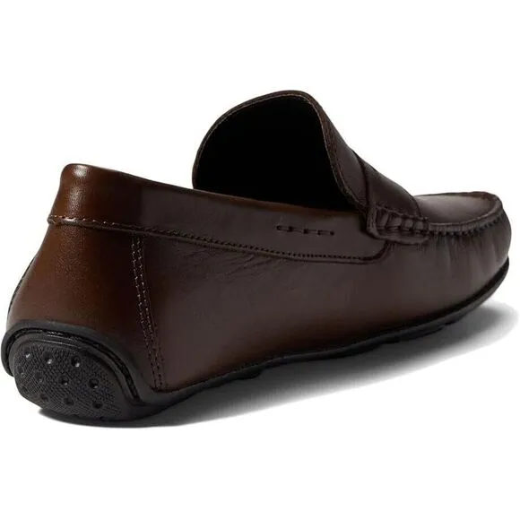 Marc Joseph New York Nebraska Loafer Men's 11 Brown Leather Casual Shoes ZPO1439