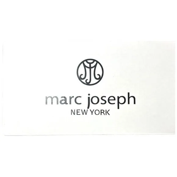 Marc joseph New York Womens Navy Blue Napa Leather Ballet Flats Sz 7.5 NIB