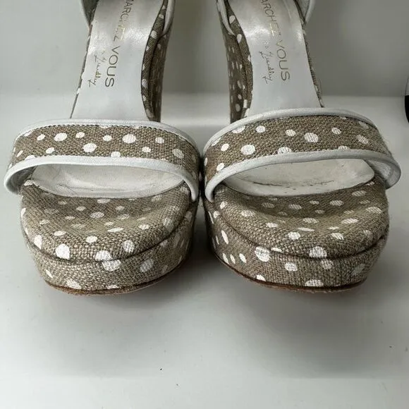 Marchez-Vous Claudette Wedges