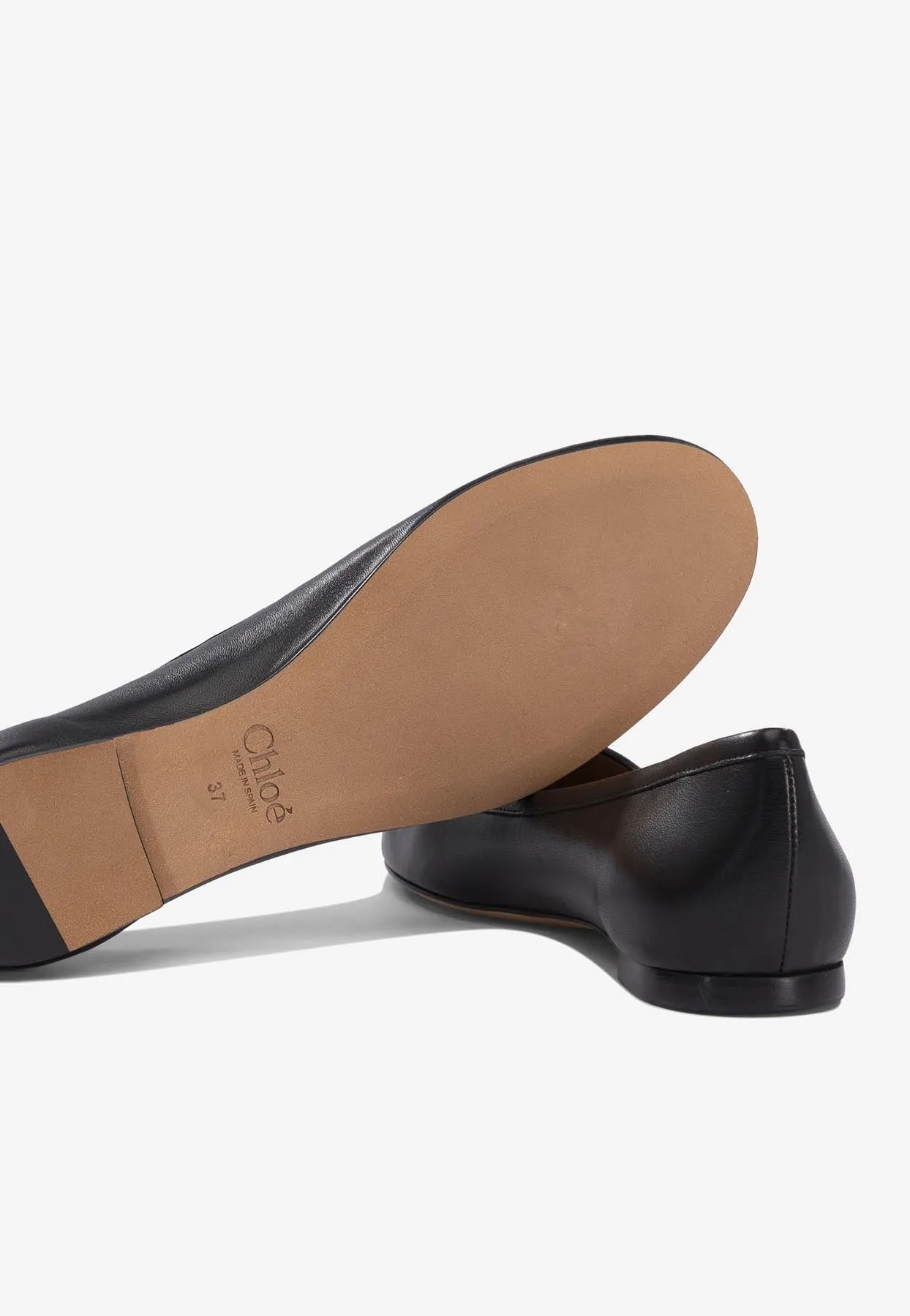 Marcie Nappa Leather Ballet Flats
