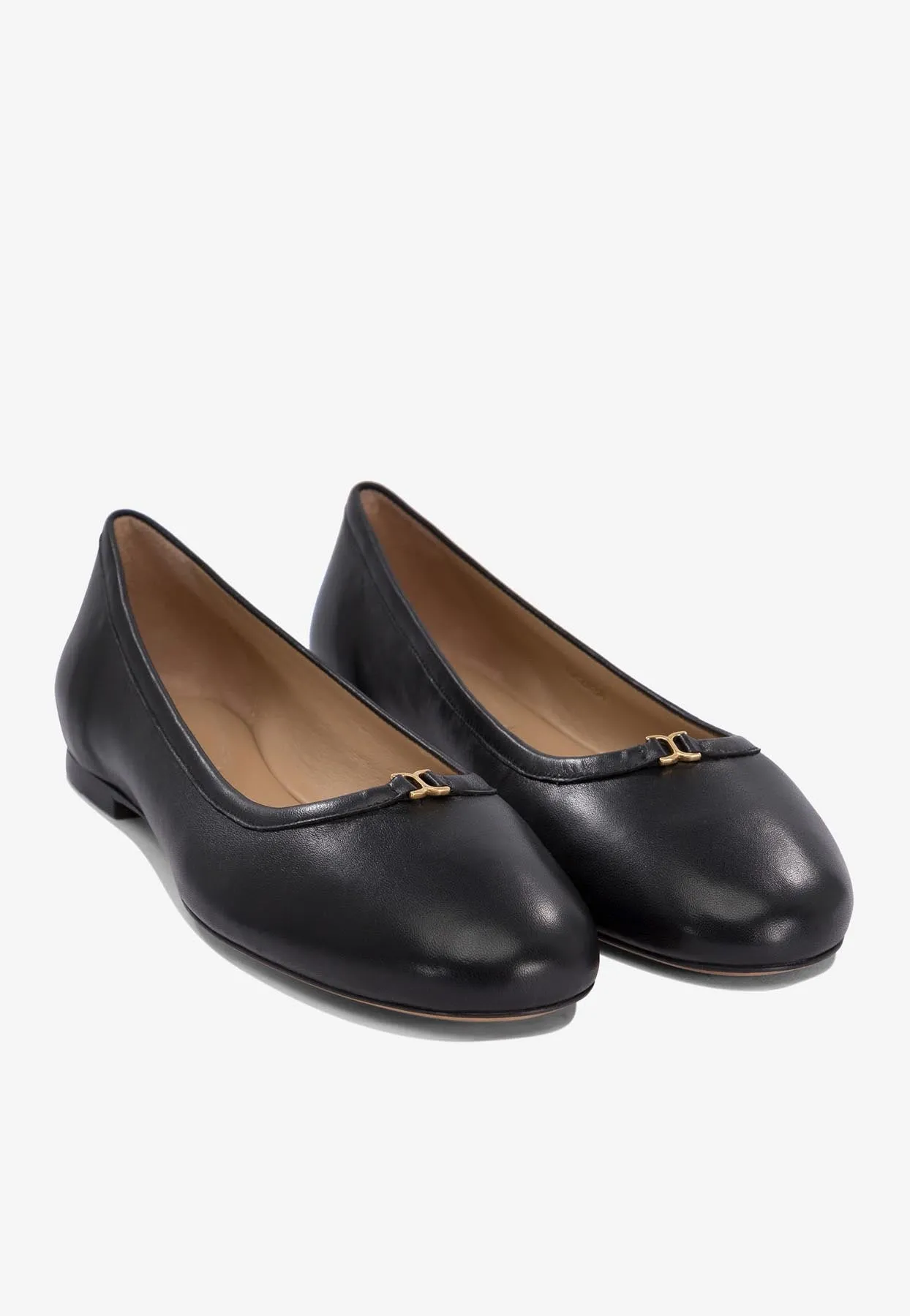 Marcie Nappa Leather Ballet Flats