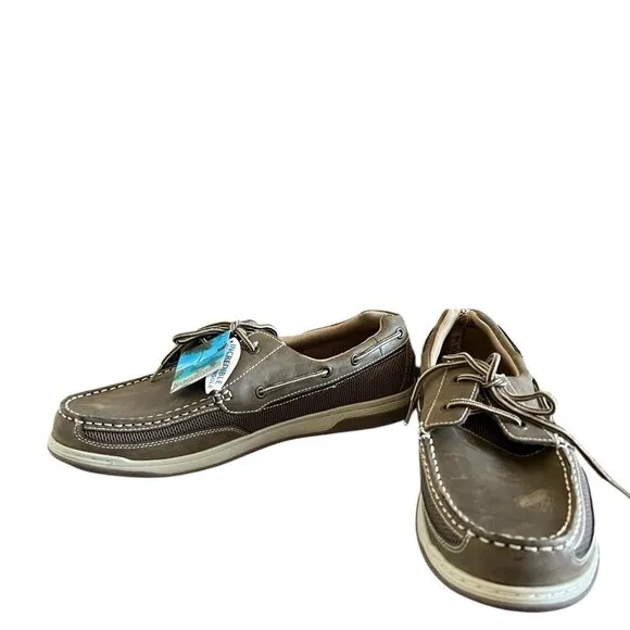 Margaritaville NEW Men's Leather Boat Shoe Size 13