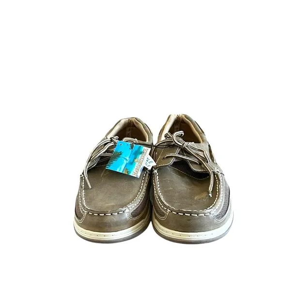 Margaritaville NEW Men's Leather Boat Shoe Size 13