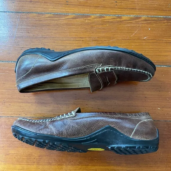 Martin Dingman Monte Carlo Penny Loafers Driving Moccasins - Sz 10.5 🧡🎀
