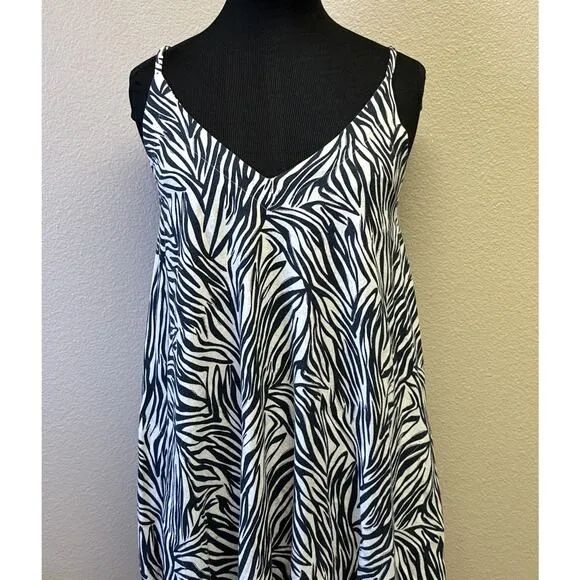 Maruca Novelo Small Sundress Dress Boho Chic Lagenlook Relaxed Festival Pockets