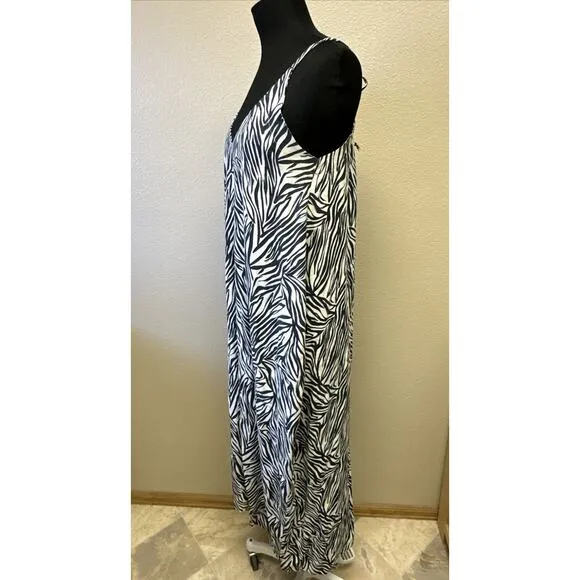Maruca Novelo Small Sundress Dress Boho Chic Lagenlook Relaxed Festival Pockets