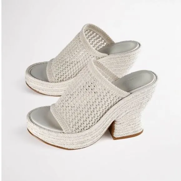 Matrix Dove Waffle 11.5cm Wedges NWT