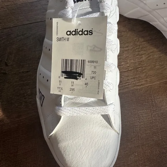 Men's Adidas Stan Smith White Sneakers Size 11.5