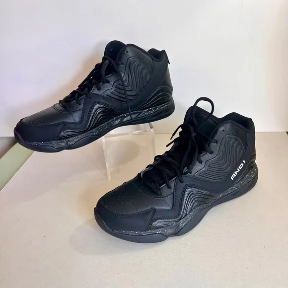 Men's AND1 Basketball Shoes Size 11 Black