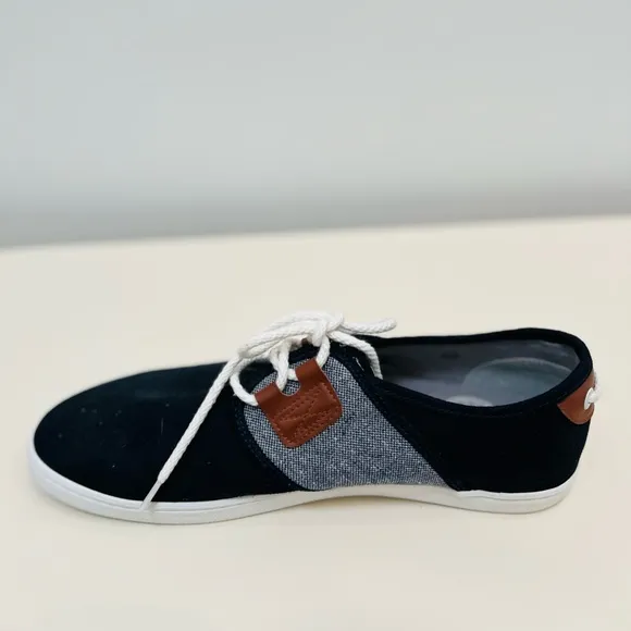 MEN’S ARMISTICE DRONE ONE CLOUD SNEAKER IN BLUE-MARINE W/ LEATHER DETAIL