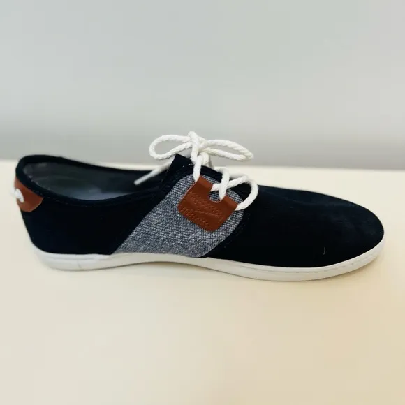 MEN’S ARMISTICE DRONE ONE CLOUD SNEAKER IN BLUE-MARINE W/ LEATHER DETAIL