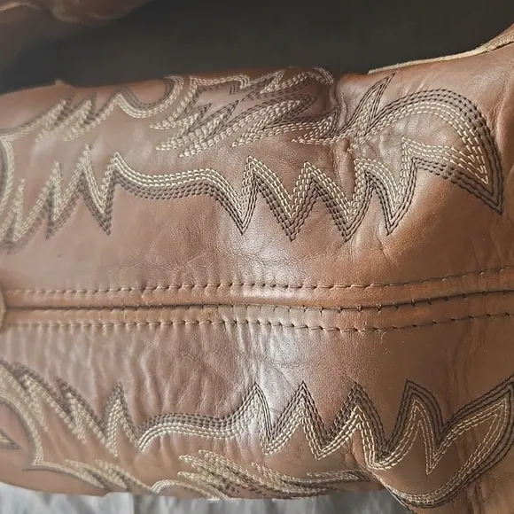 Men's Brown Double H Western Boots