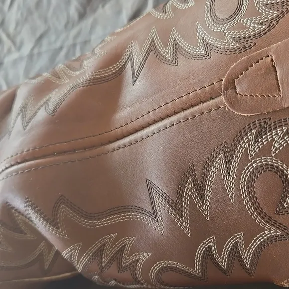 Men's Brown Double H Western Boots