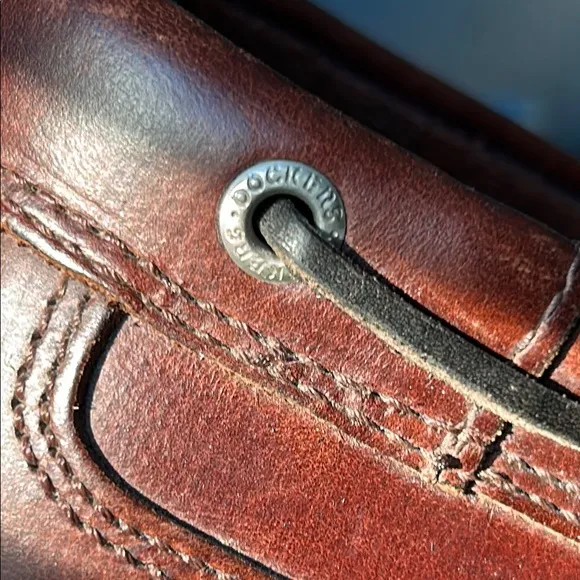 Men's Brown Leather Boat Shoes