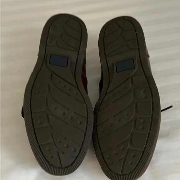 Men's Brown Leather Boat Shoes