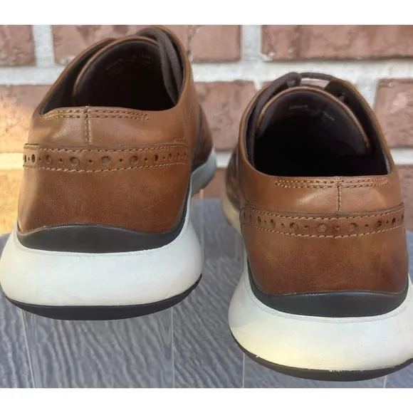 Men's Cole Haan Troy Wing Oxford Brown Leather Dress/Business Shoes Size 11.5M