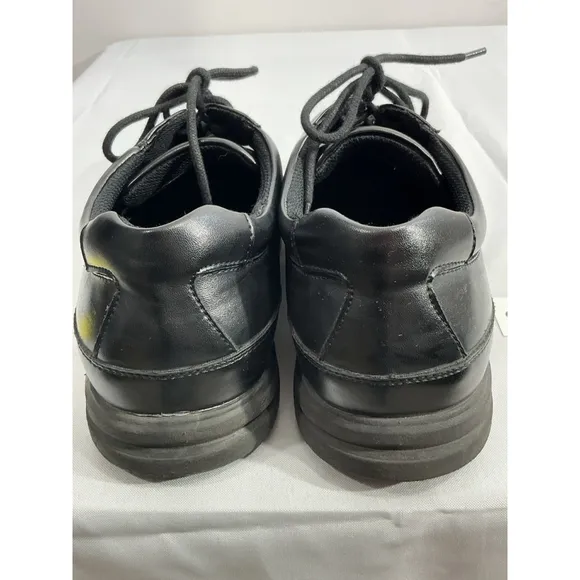Men’s Nunn Bush Work Shoes Size 11.5 Black Lace Up