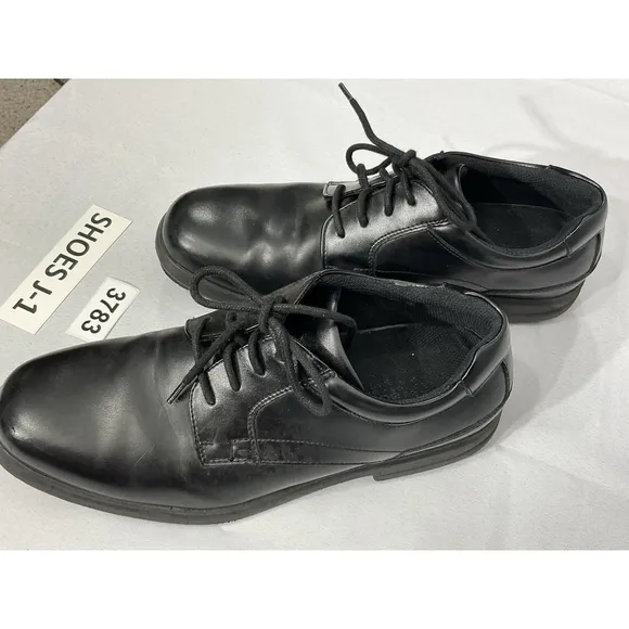 Men’s Nunn Bush Work Shoes Size 11.5 Black Lace Up