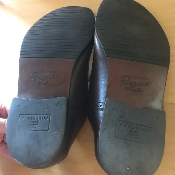 Mens Penguin leather Oxford shoes -size 9