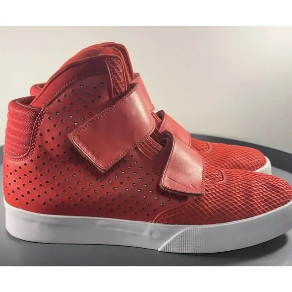 Men's Size 9 Nike Flystepper 2k3 Athletic Sneaker Red/White High