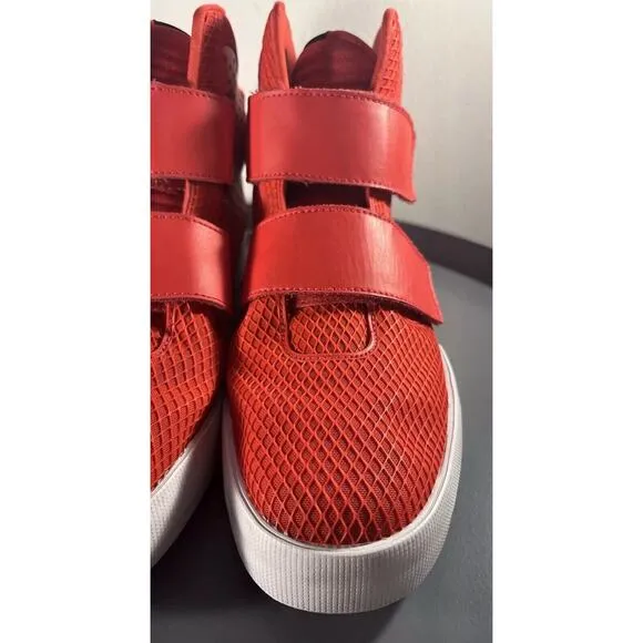 Men's Size 9 Nike Flystepper 2k3 Athletic Sneaker Red/White High