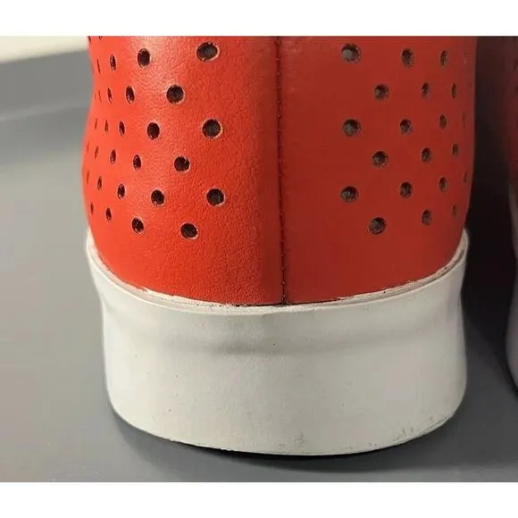 Men's Size 9 Nike Flystepper 2k3 Athletic Sneaker Red/White High