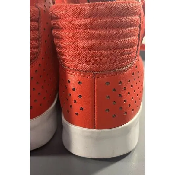 Men's Size 9 Nike Flystepper 2k3 Athletic Sneaker Red/White High