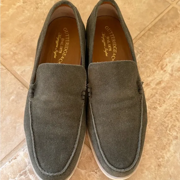Men’s suede loafers moccasins Gutteridge