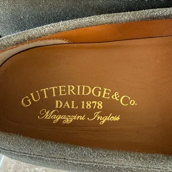 Men’s suede loafers moccasins Gutteridge