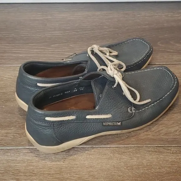 Mephisto‎ Cool Air Boat Shoes Men's Size 8.5
