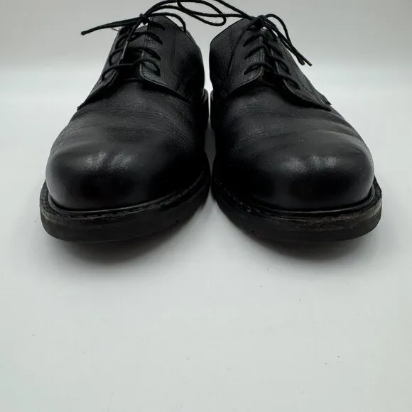 Mephisto Marlon Black Pebble Lace Up Shoes Mens Size 10.5 Durable Leather