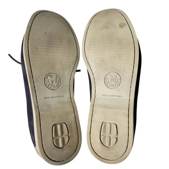 Mephisto Spinnaker Boat Shoes Loafers Mens 10 Leather Cushioned Comfort Preppy