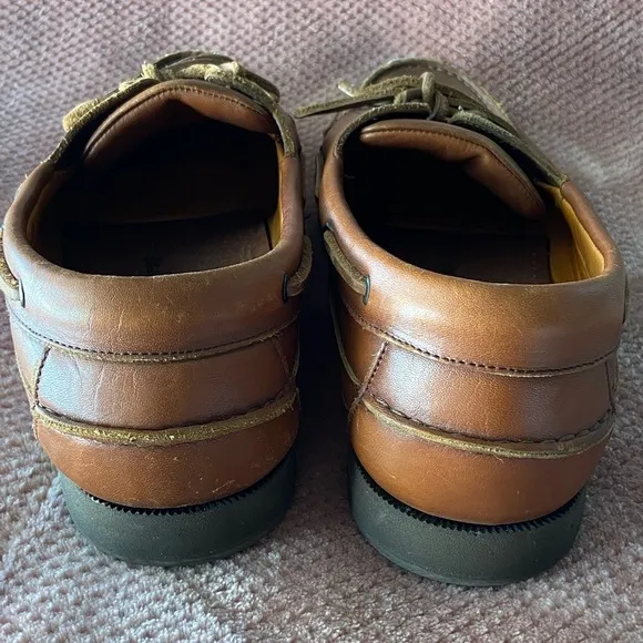 Mephisto Spinnaker Boating Loafers Tobacco Brown Sz 10.5 Men’s Hurrikan