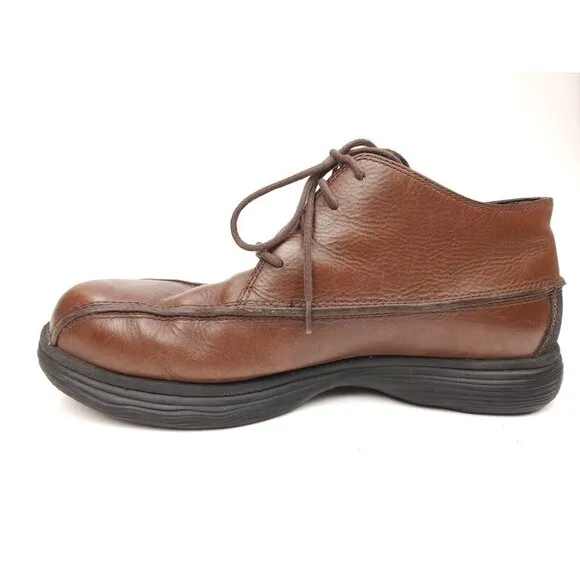 Merrell &quot;Topo Rail&quot; Chukka Brown Leather Shoes Boots Men's Size 10