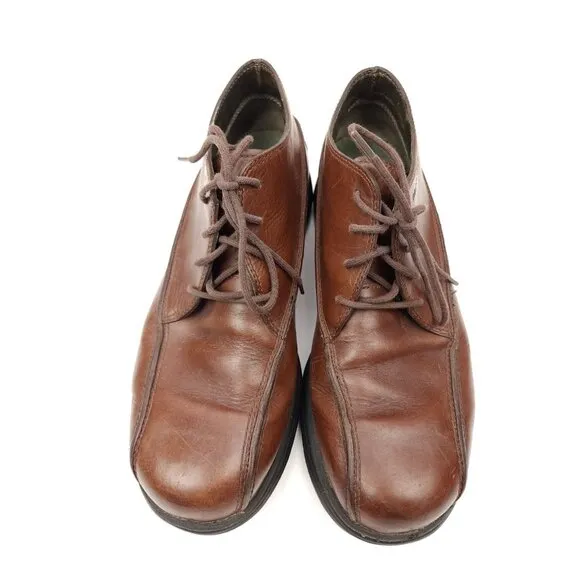 Merrell &quot;Topo Rail&quot; Chukka Brown Leather Shoes Boots Men's Size 10
