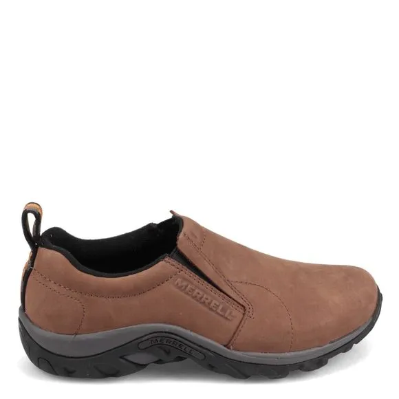 MERRELL MEN'S JUNGLE MOC NUBUCK SLIP-ON SHOE, BROWN NUBUCK 9.5 M
