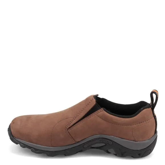 MERRELL MEN'S JUNGLE MOC NUBUCK SLIP-ON SHOE, BROWN NUBUCK 9.5 M
