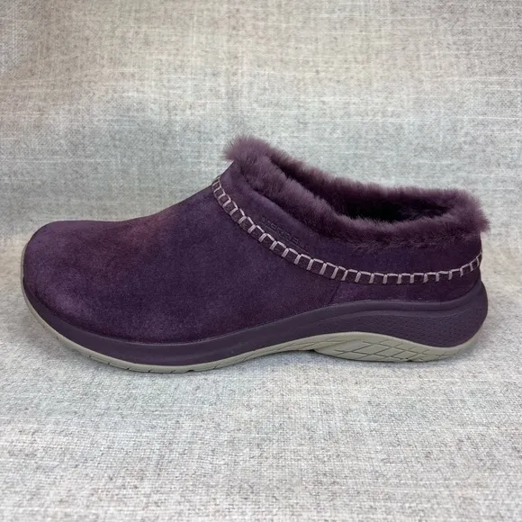 Merrell women’s Encore Ice 5 Moccasins Purple Size 9 slip on comfort shoes