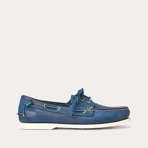 Merton Leather Boat ShoePolo Ralph Lauren Newport Navy 9.5