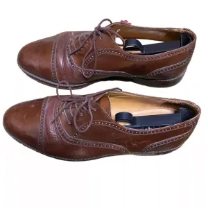 Mezlan Florence Bown z leather Oxford Shoes Sz Mens 9.5W