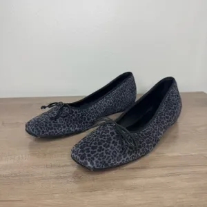 M.Gemi Danza Black Leopard Flats