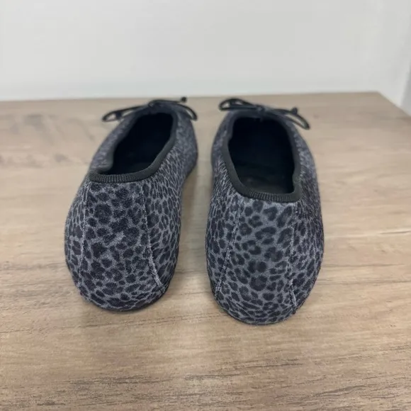 M.Gemi Danza Black Leopard Flats