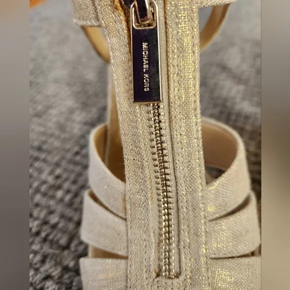 Michael Kors Berkley Espadrille Platform Sandals, Size 9