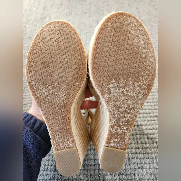 Michael Kors Berkley Espadrille Platform Sandals, Size 9