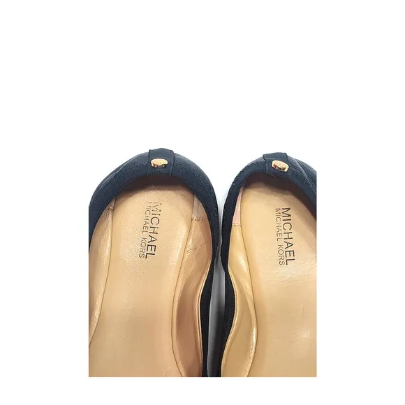 Michael Kors black ballet flats women's size 6