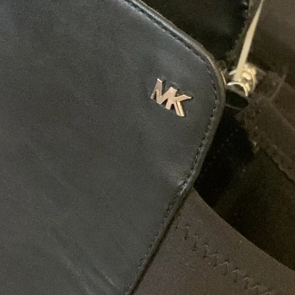 Michael Kors Black Bromley Flat Riding Boots
